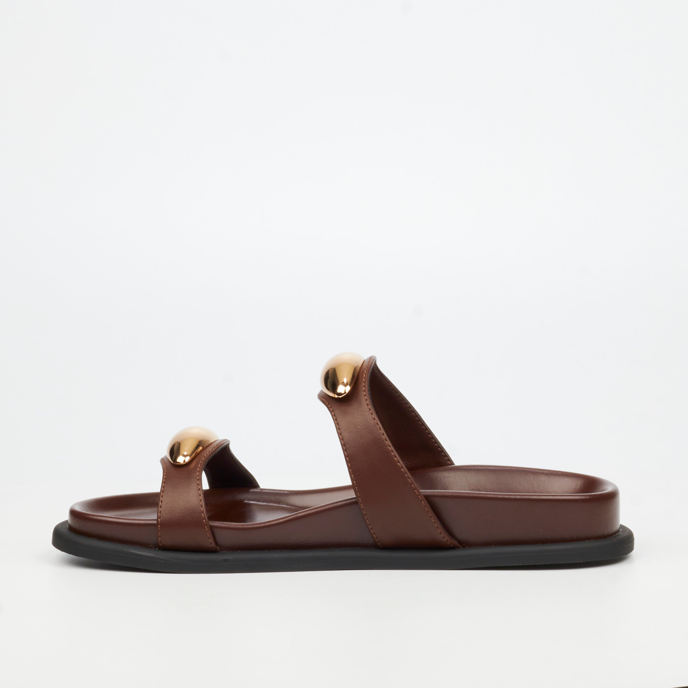 Miss Black Polpetta 11 Sandal - Chocolate
