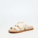 Miss Black Polpetta 1 Sandal - Bone