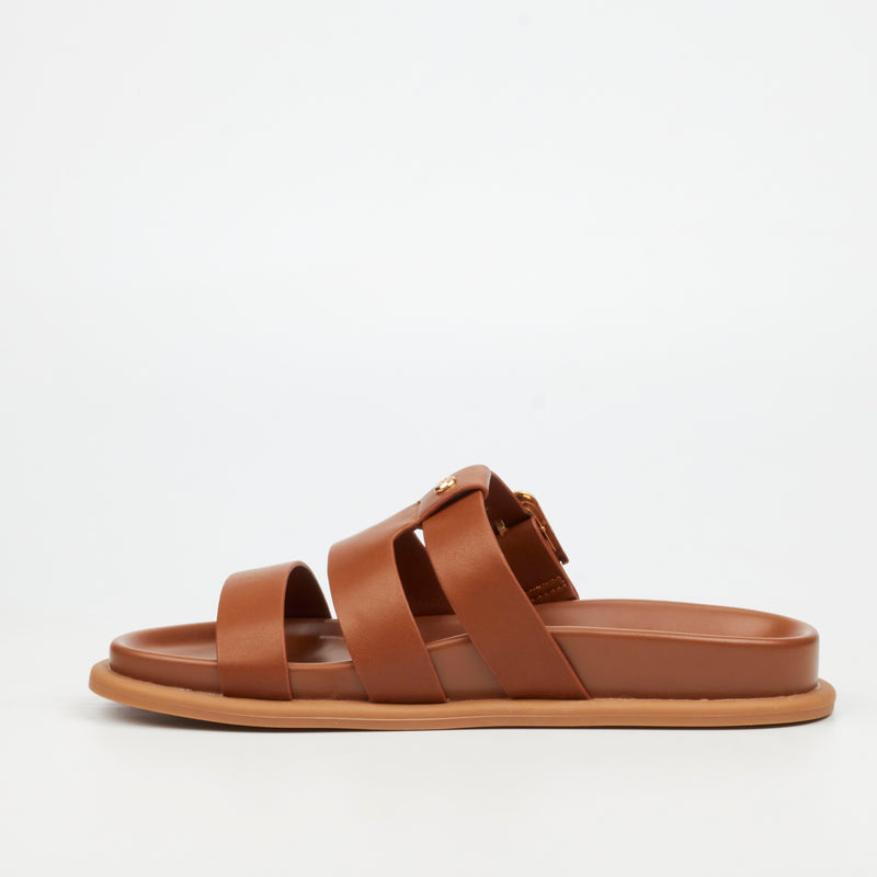 Miss Black Polpetta 1 Sandal - Tan