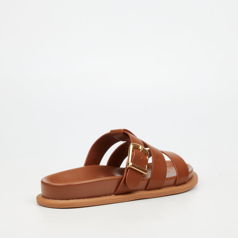 Miss Black Polpetta 1 Sandal - Tan