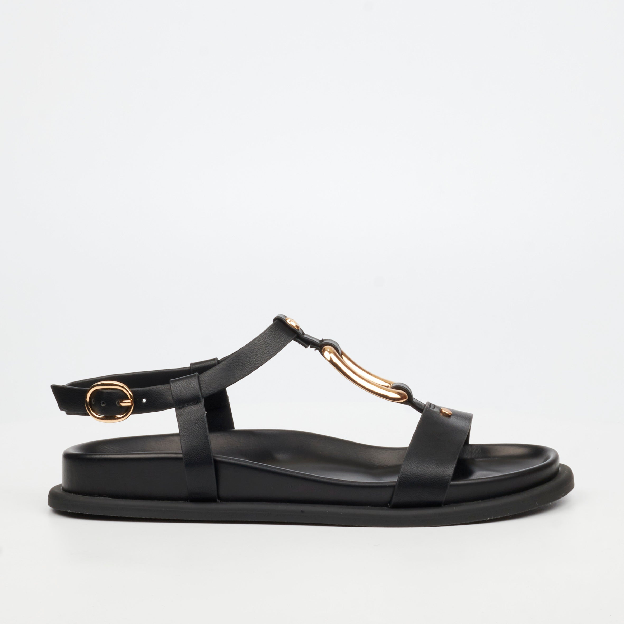 Miss Black Polpetta 4 Sandal - Black