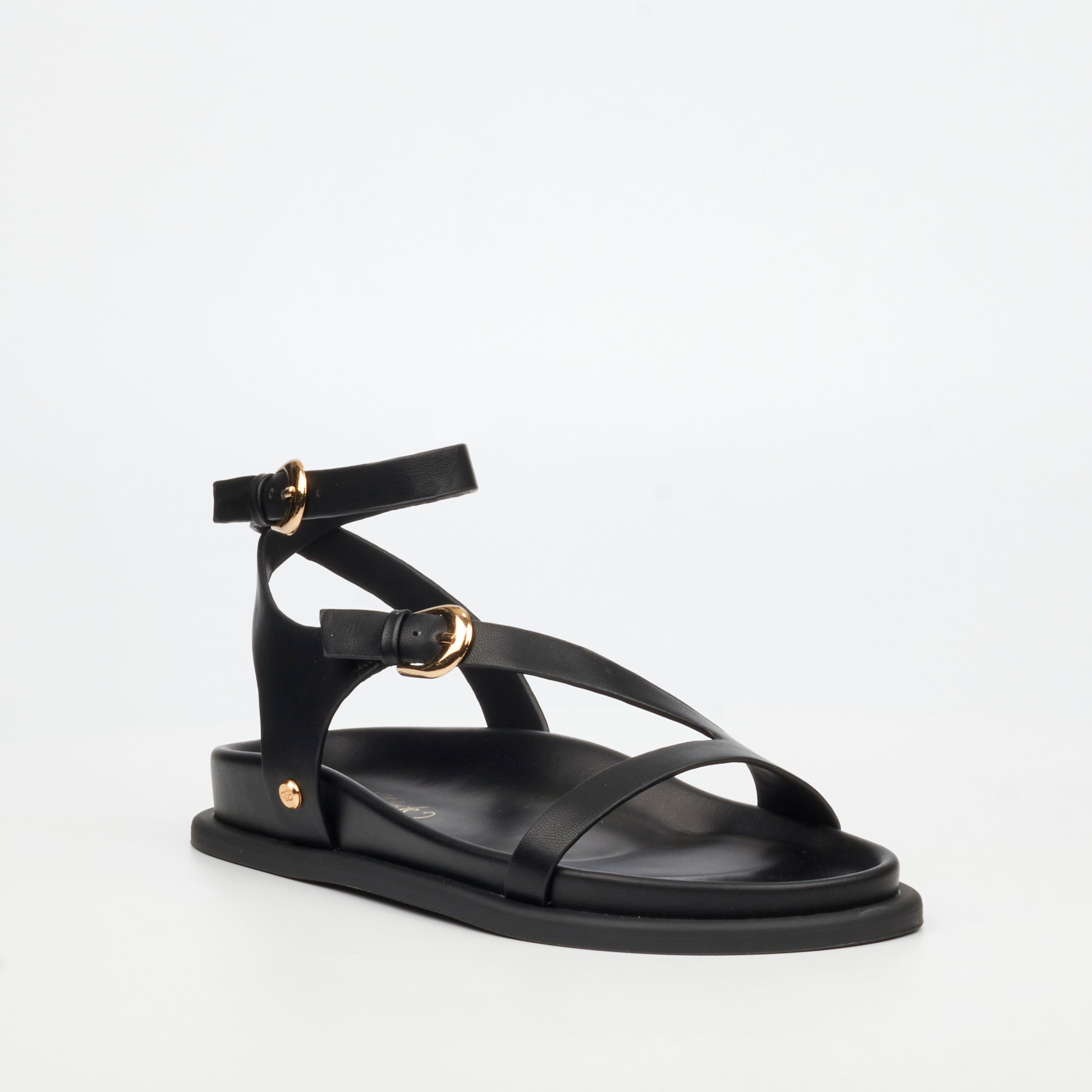 Miss Black Polpetta 8 Sandal - Black