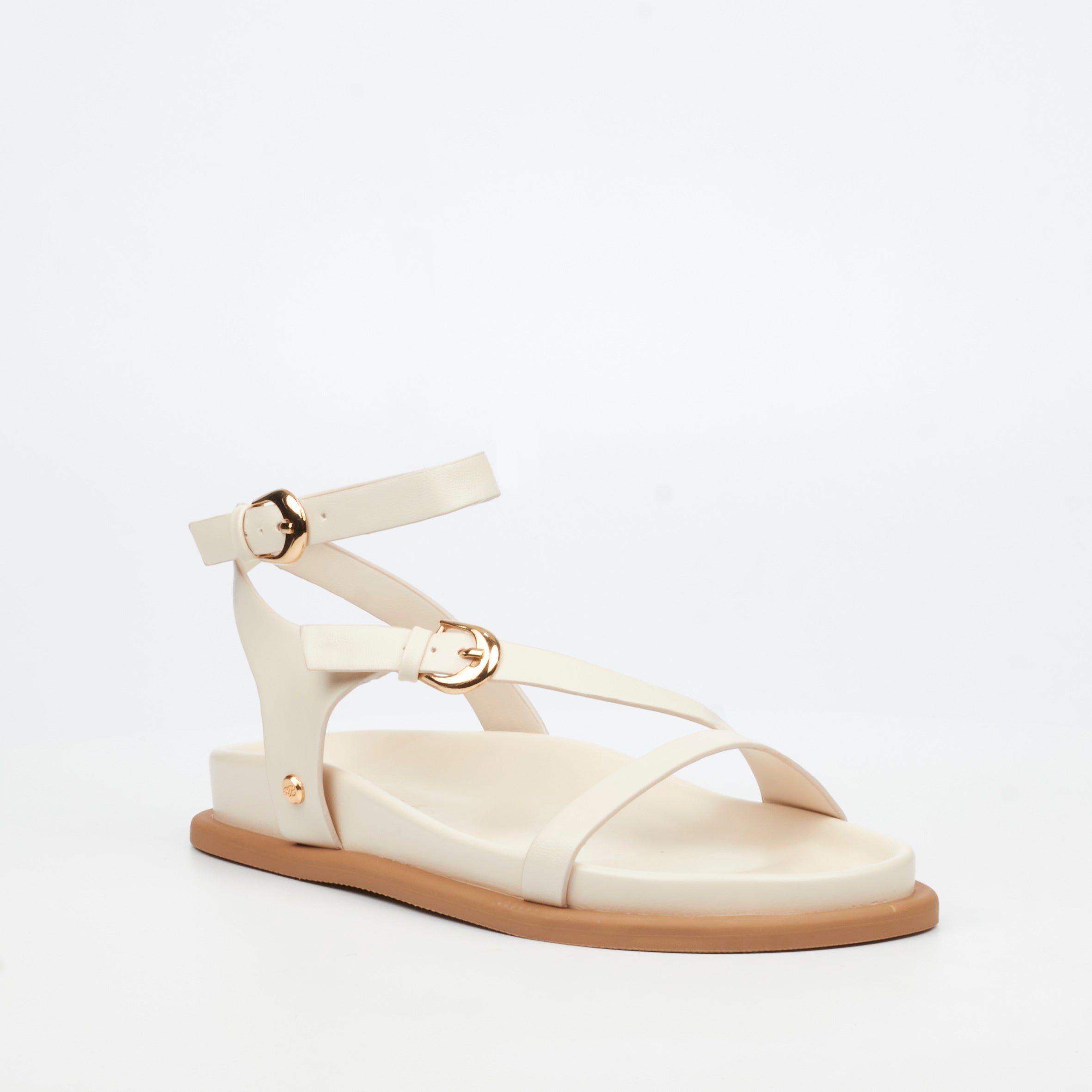 Miss Black Polpetta 8 Sandal - Ivory
