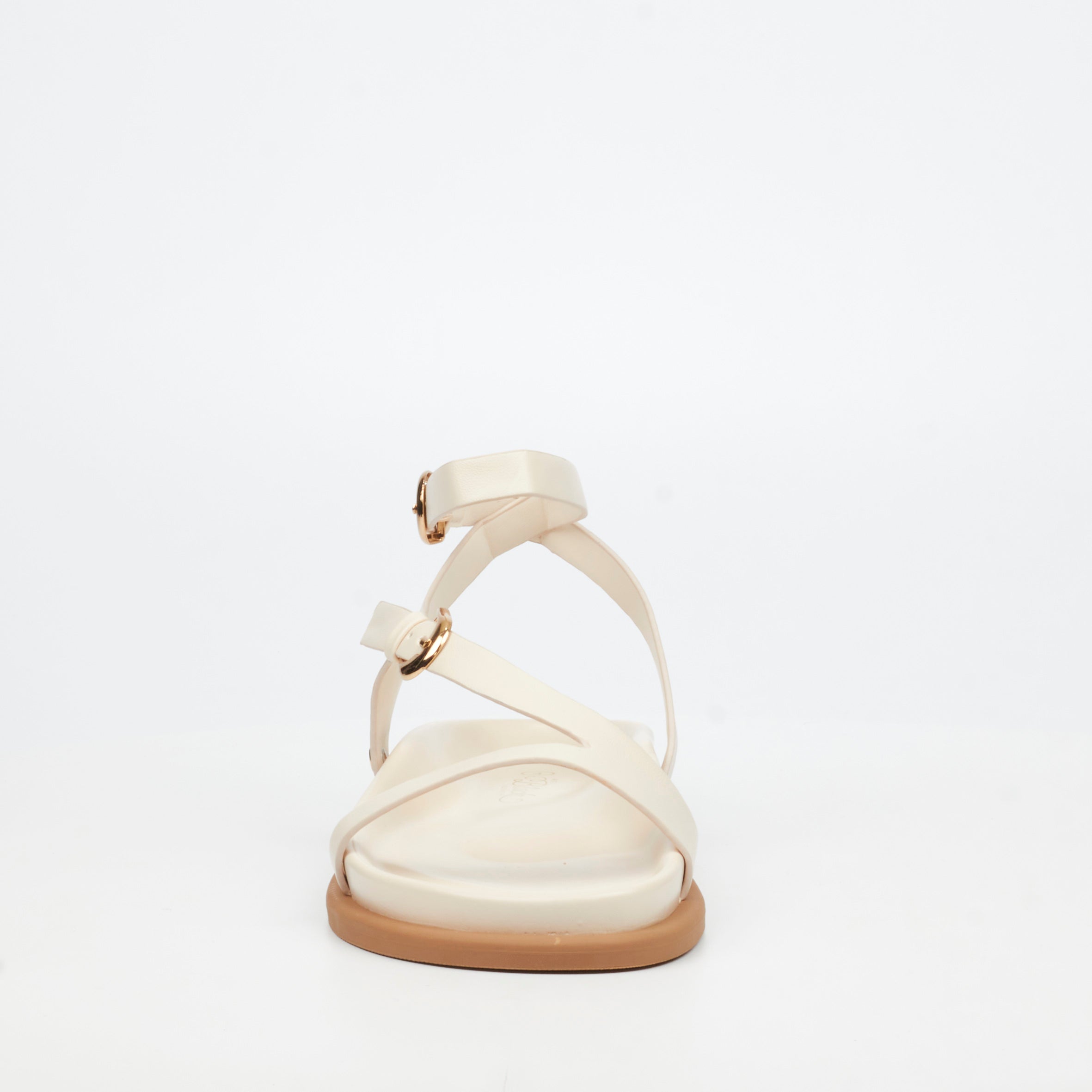 Miss Black Polpetta 8 Sandal - Ivory