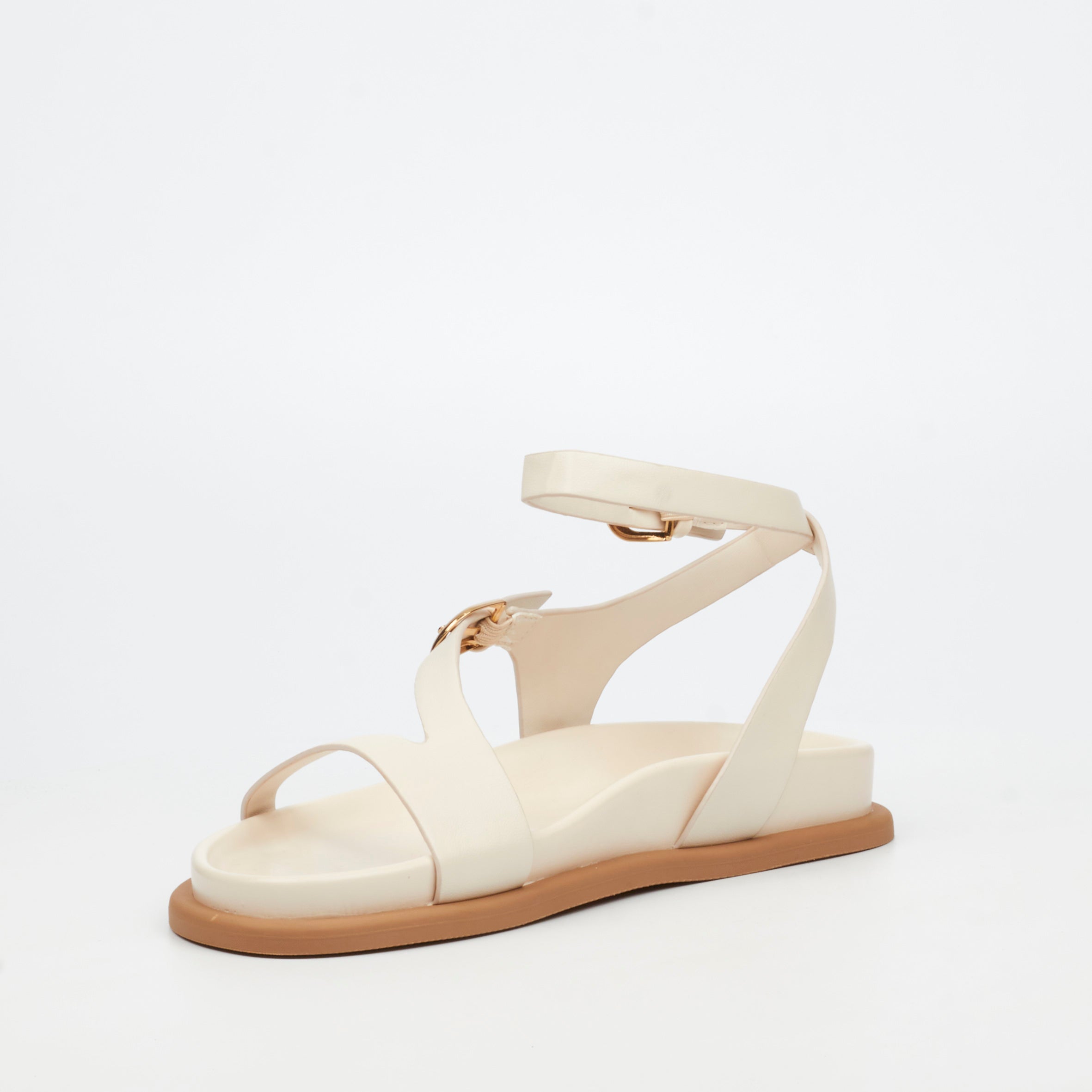 Miss Black Polpetta 8 Sandal - Ivory