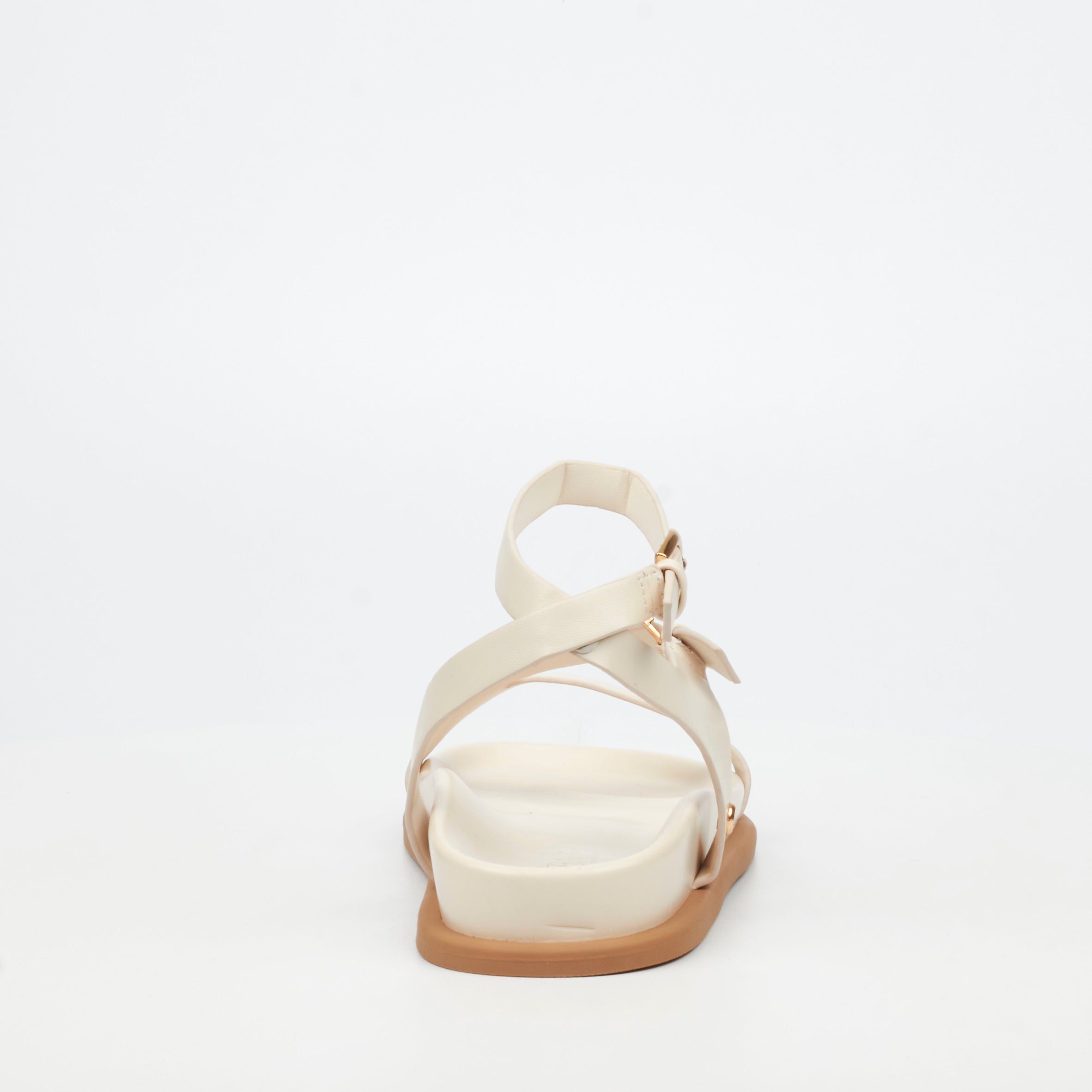 Miss Black Polpetta 8 Sandal - Ivory