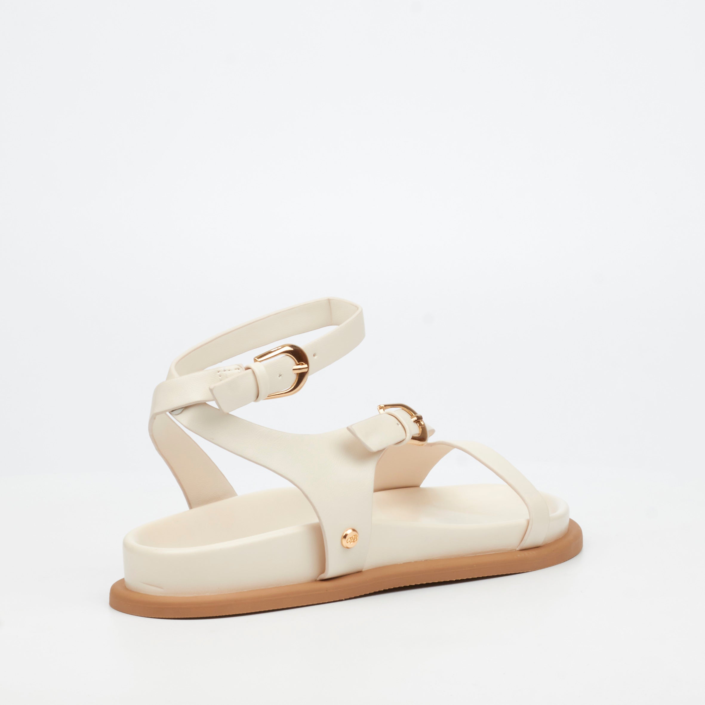 Miss Black Polpetta 8 Sandal - Ivory