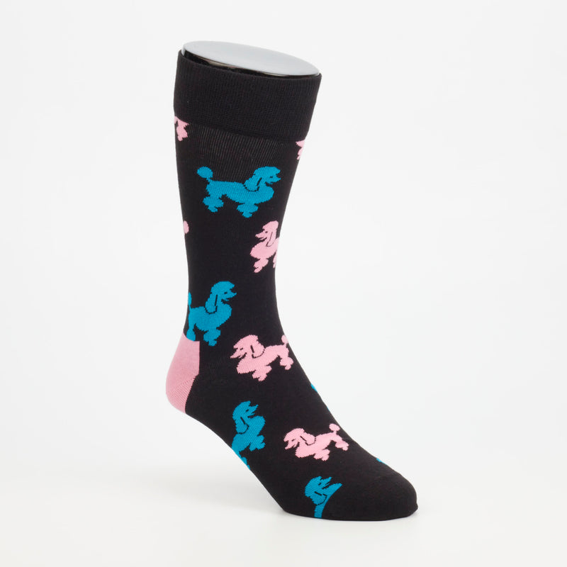 Happy Socks Poodle Sock - Black accessories External   