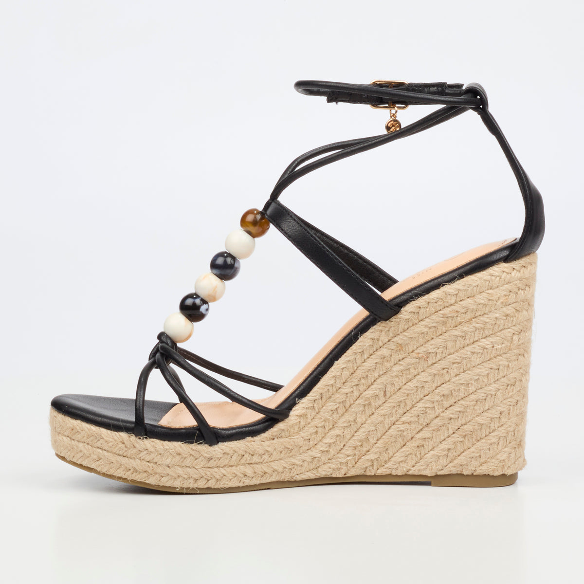 Miss Black Portia 1 High Wedges - Black