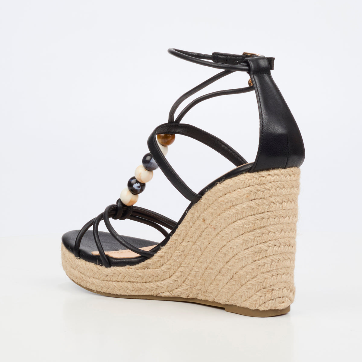 Miss Black Portia 1 High Wedges - Black