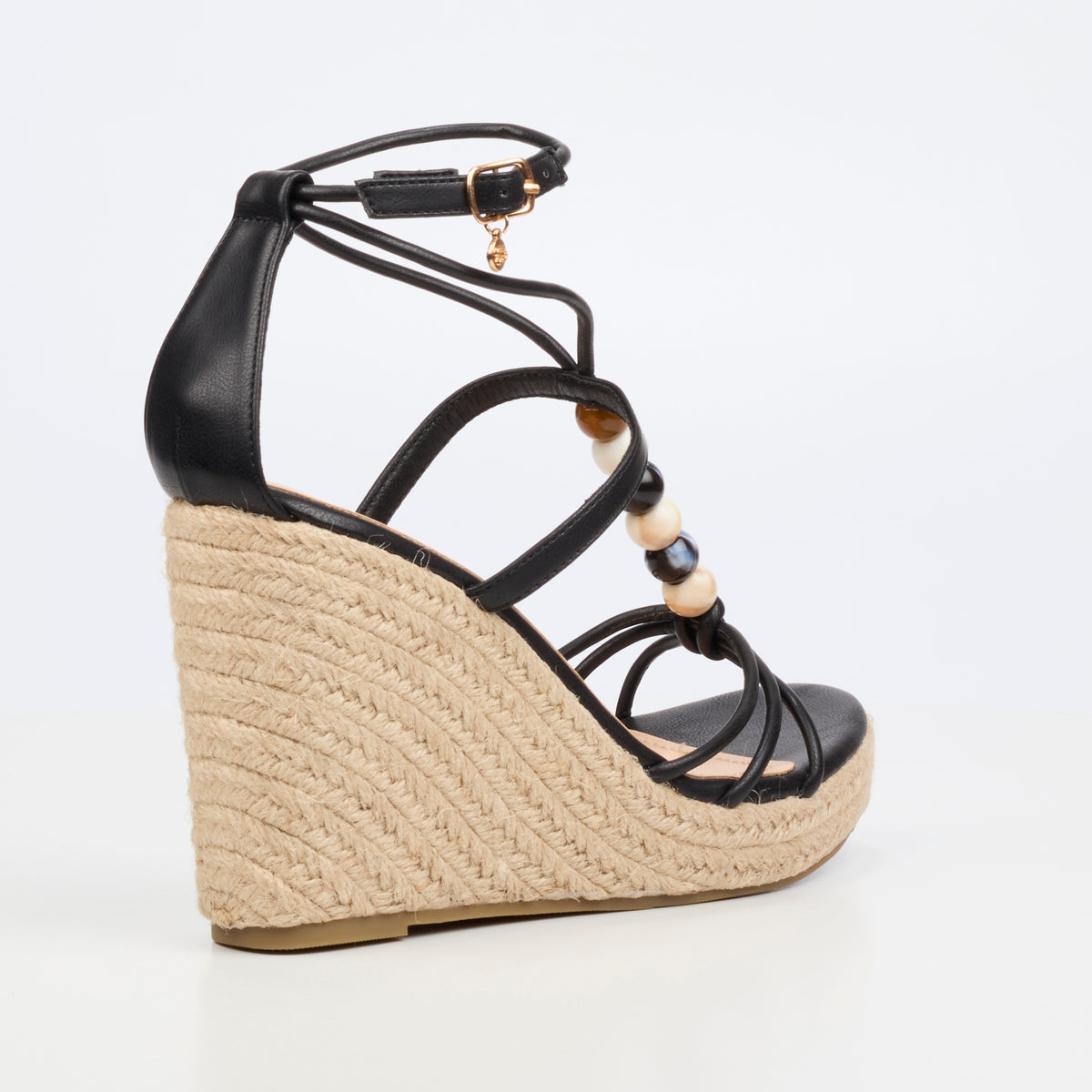 Miss Black Portia 1 High Wedges - Black