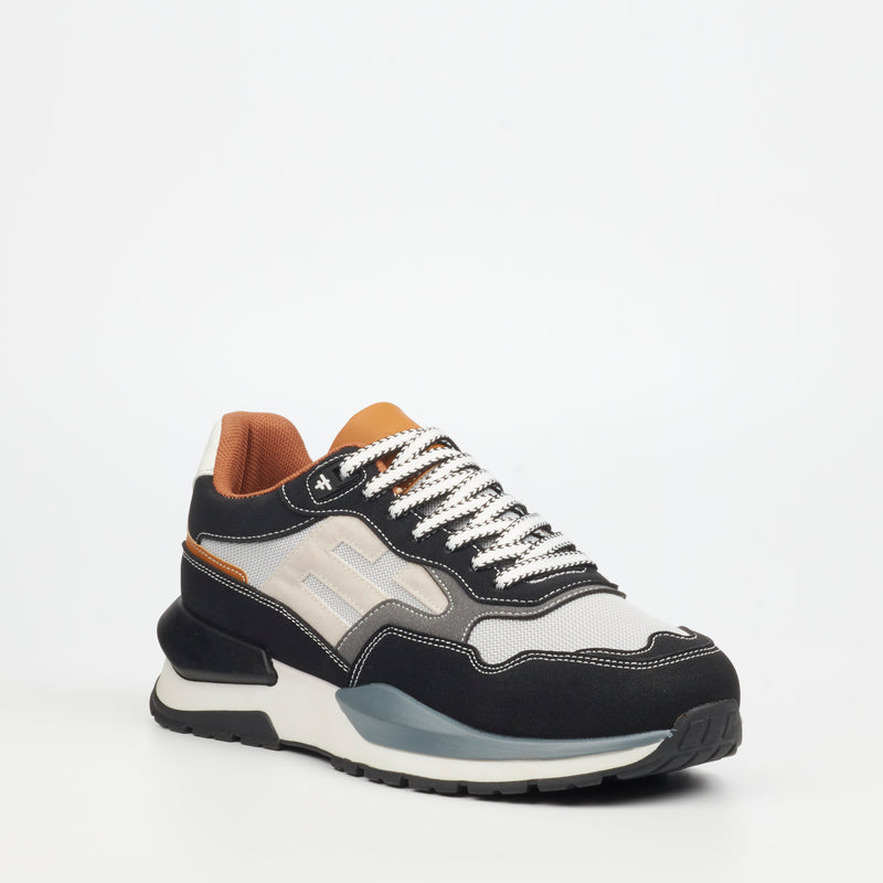 Mazerata Primo 1 Faux Nubuck / Mesh Sneaker - Tan footwear Mazerata