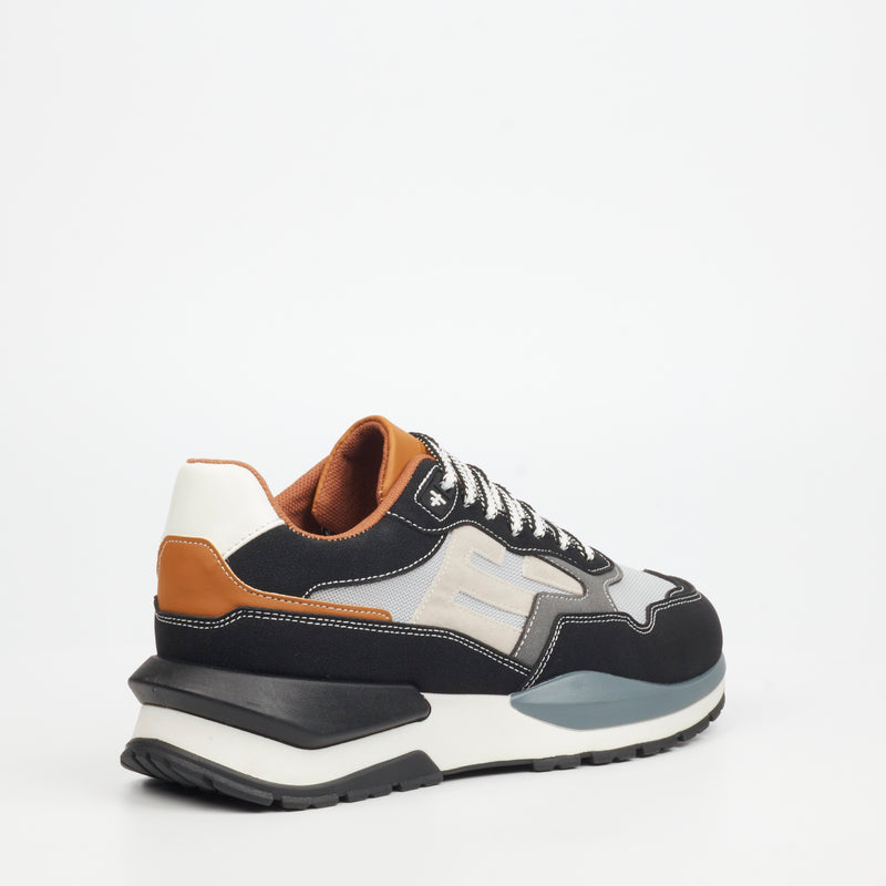 Mazerata Primo 1 Faux Nubuck / Mesh Sneaker - Tan footwear Mazerata