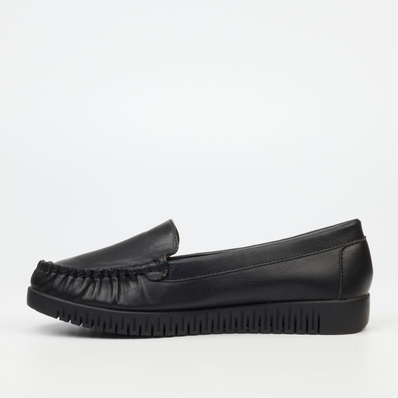 Butterfly Feet Pyper 1 Loafer - Black footwear Butterfly Feet