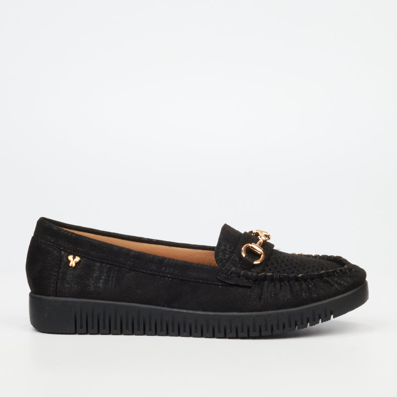 Butterfly Feet Pyper 2 Loafer - Black footwear Butterfly Feet