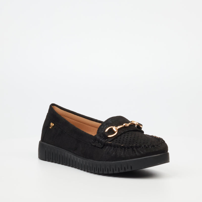 Butterfly Feet Pyper 2 Loafer - Black footwear Butterfly Feet