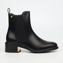 Miss Black Qatar 1 Ankle Boot - Black footwear Miss Black