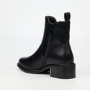 Miss Black Qatar 1 Ankle Boot - Black footwear Miss Black
