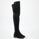 MIss Black Qatar 4 High Boot - Black footwear Miss Black