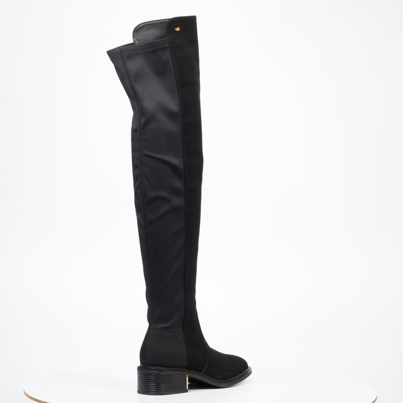 MIss Black Qatar 4 High Boot - Black footwear Miss Black