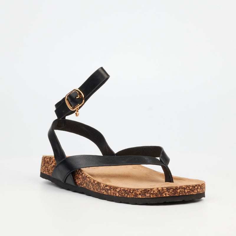 Viabeach Qork 11 Sandal - Black footwear Viabeach
