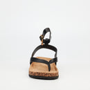 Viabeach Qork 11 Sandal - Black footwear Viabeach