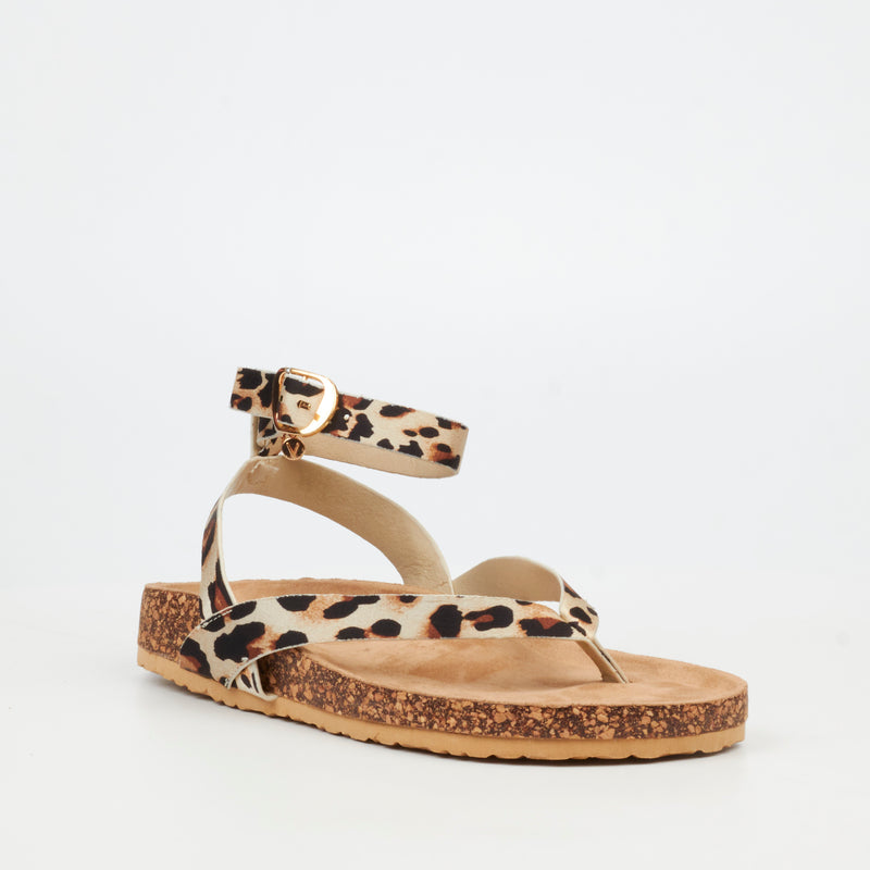 Viabeach Qork 11 Sandal - Leopard footwear Viabeach