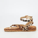 Viabeach Qork 11 Sandal - Leopard footwear Viabeach