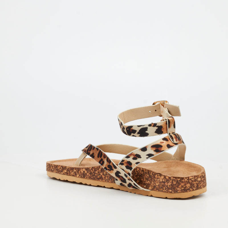 Viabeach Qork 11 Sandal - Leopard footwear Viabeach