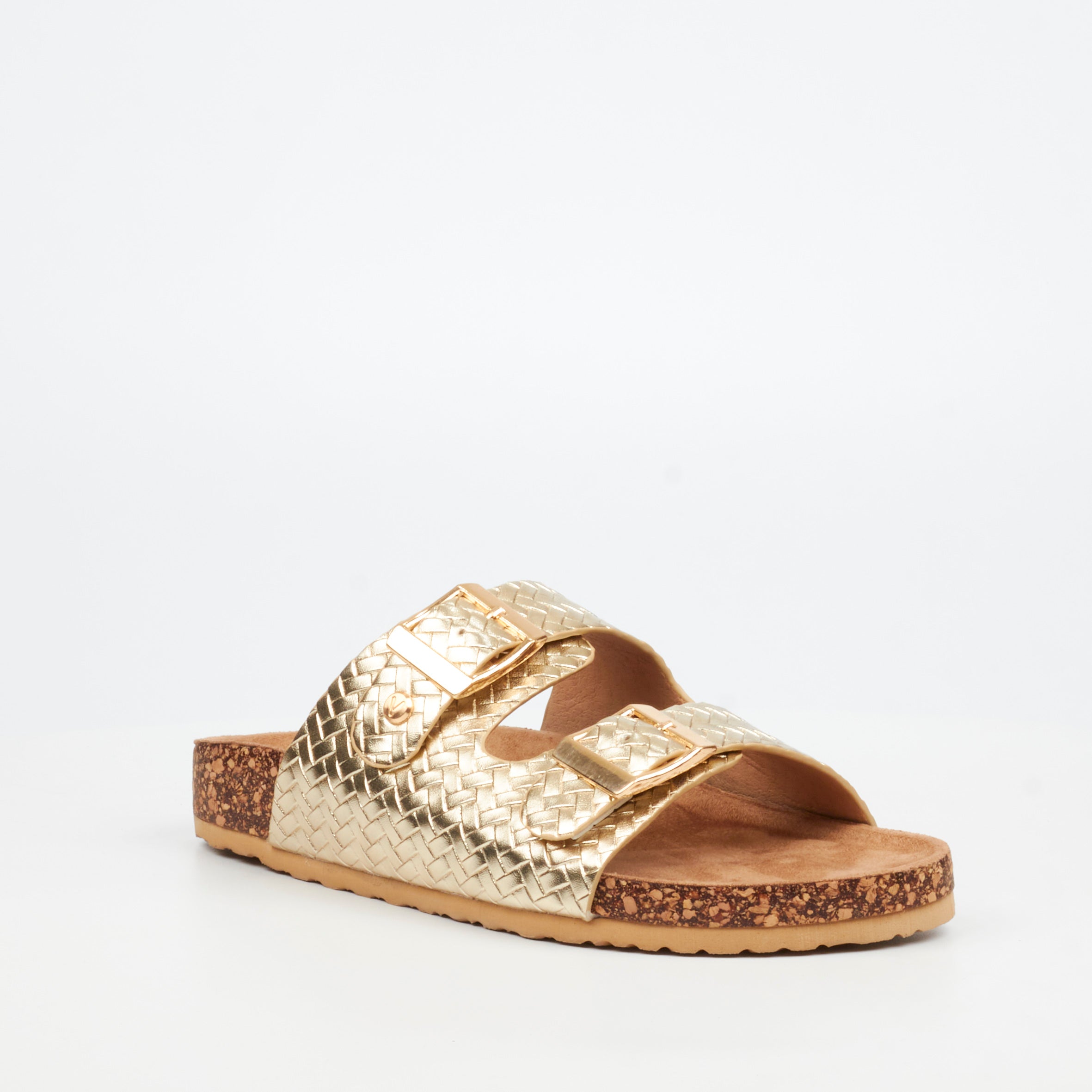 Viabeach Qork 16 Sandal - Gold footwear Viabeach