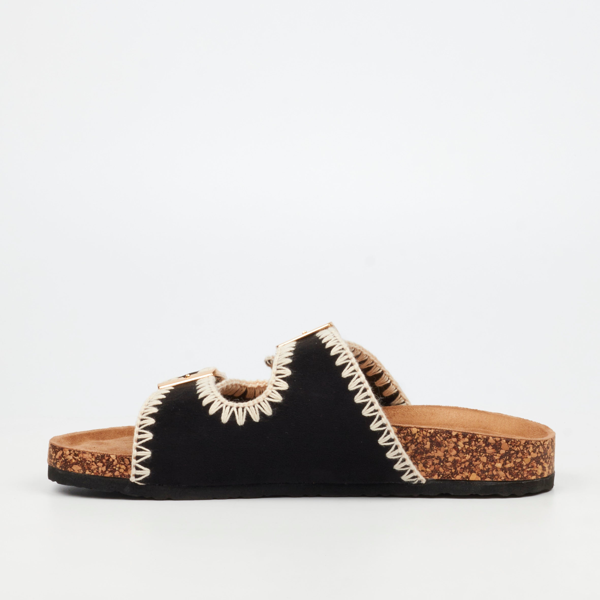 Viabeach Qork 17 Sandal - Black footwear Viabeach