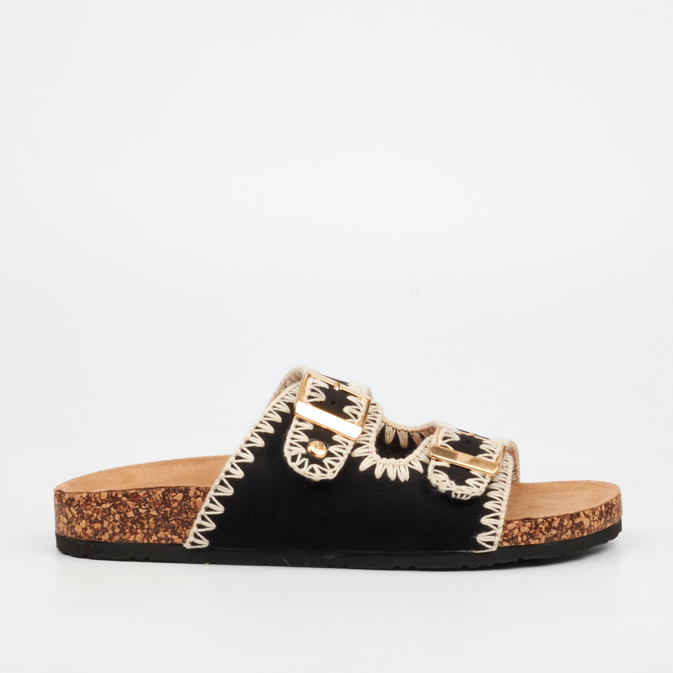 Viabeach Qork 17 Sandal - Black footwear Viabeach