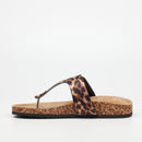 Viabeach Qork 1 Sandal - Leopard footwear Viabeach