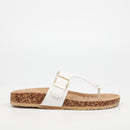 Viabeach Qork 1 Sandal - White footwear Viabeach