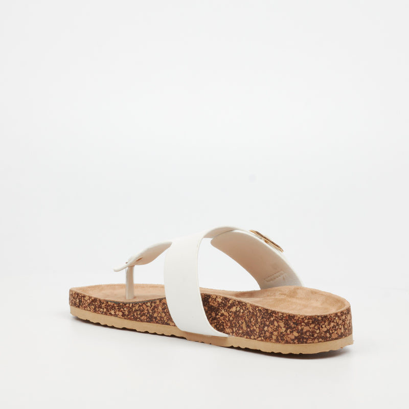 Viabeach Qork 1 Sandal - White footwear Viabeach