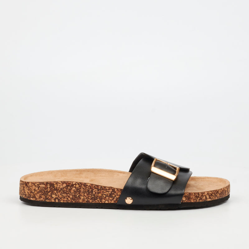 Viabeach Qork 6 Sandal - Black footwear Viabeach