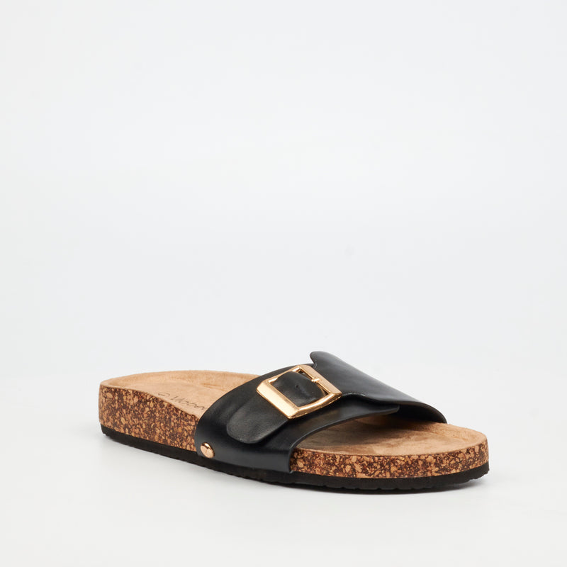 Viabeach Qork 6 Sandal - Black footwear Viabeach