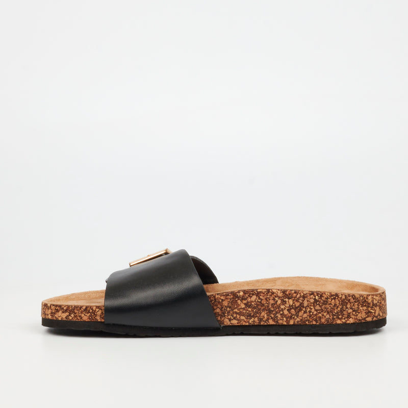 Viabeach Qork 6 Sandal - Black footwear Viabeach