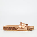 Viabeach Qork 6 Sandal - Rose Gold footwear Viabeach