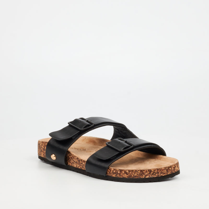Viabeach Qork 7 Sandal - Black footwear Viabeach
