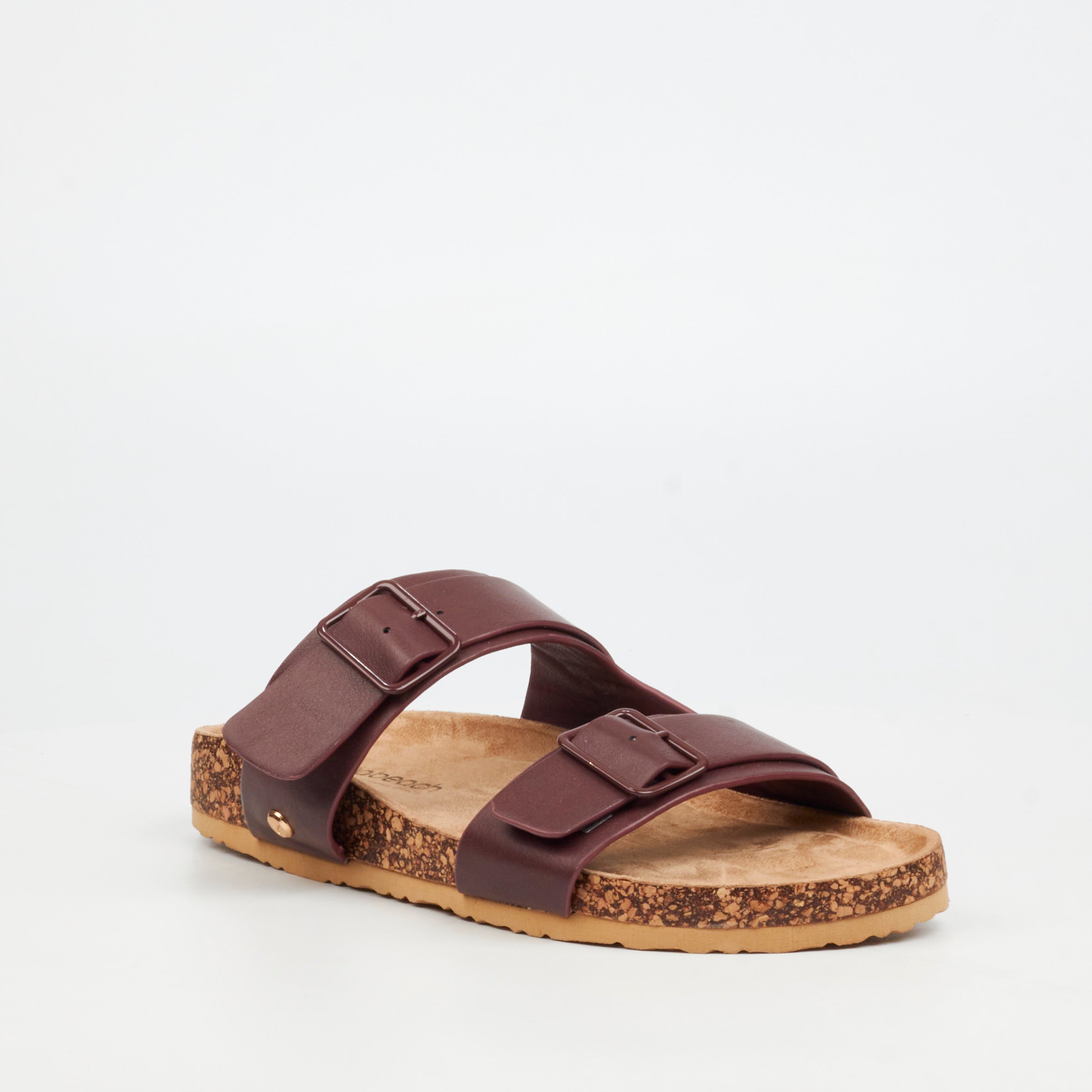 Viabeach Qork 7 Sandal - Plum footwear Viabeach