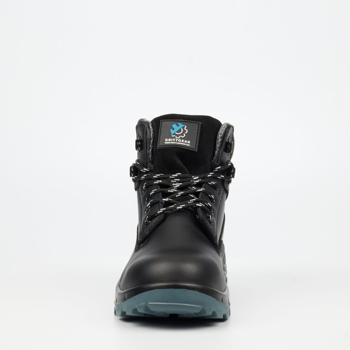 Grittgear Quartz S1P Leather Safety Boot - Black | DC.ONE | DC.ONE