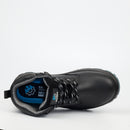 Grittgear Quartz S1P Leather Safety Boot - Black safety Grittgear