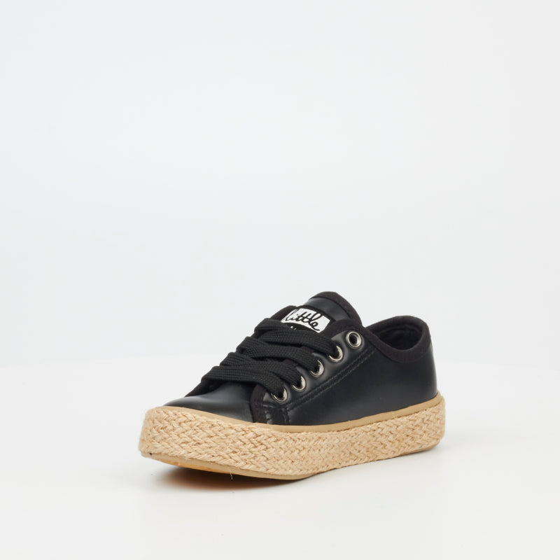 Little Miss Black Quebec 6 - Black footwear Little Miss Black   