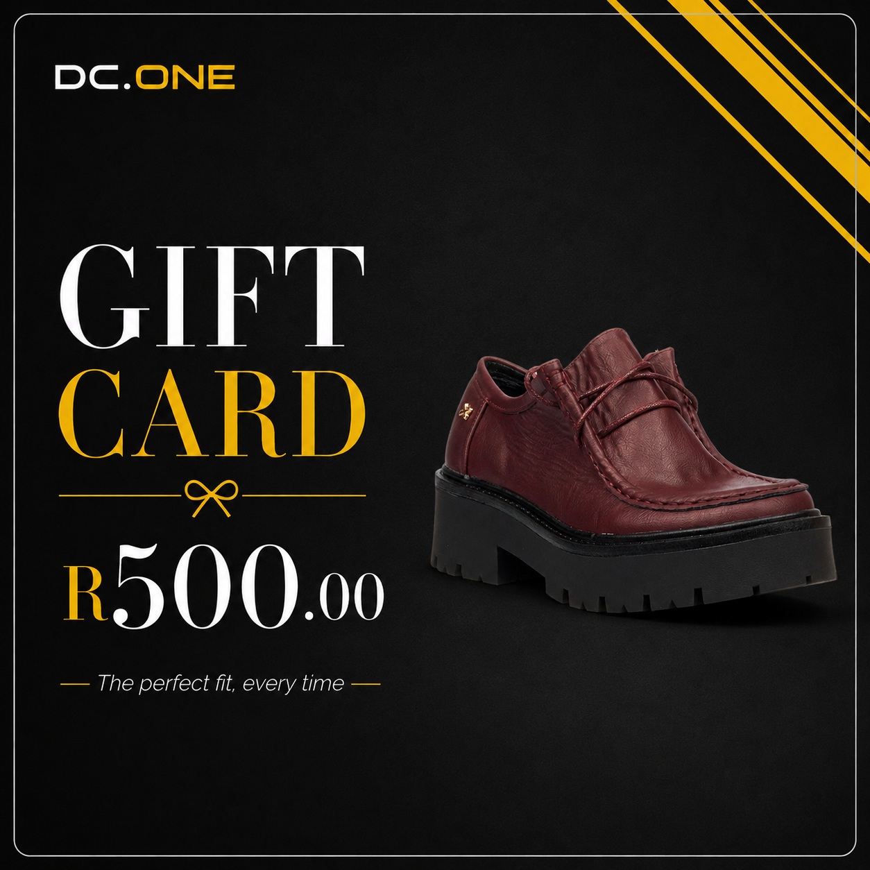 DC.ONE Gift Card Gift Card DC.ONE ZAR 500.00