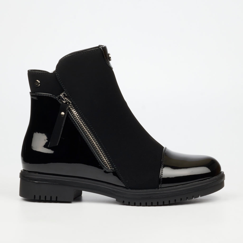 Miss Black Radar 1 Ankle Boot - Black footwear Miss Black