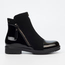 Miss Black Radar 1 Ankle Boot - Black footwear Miss Black