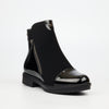 Miss Black Radar 1 Ankle Boot - Black footwear Miss Black