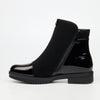 Miss Black Radar 1 Ankle Boot - Black footwear Miss Black