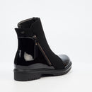 Miss Black Radar 1 Ankle Boot - Black footwear Miss Black
